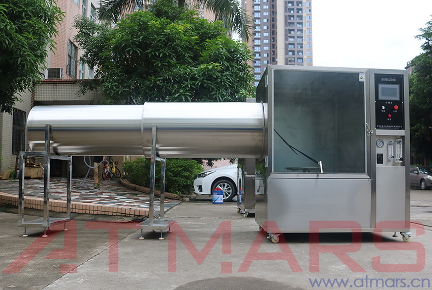 橫向淋雨試驗機 IPX3-6(圖2) 星拓橫向淋雨試驗箱AR-IPX3-6-2240